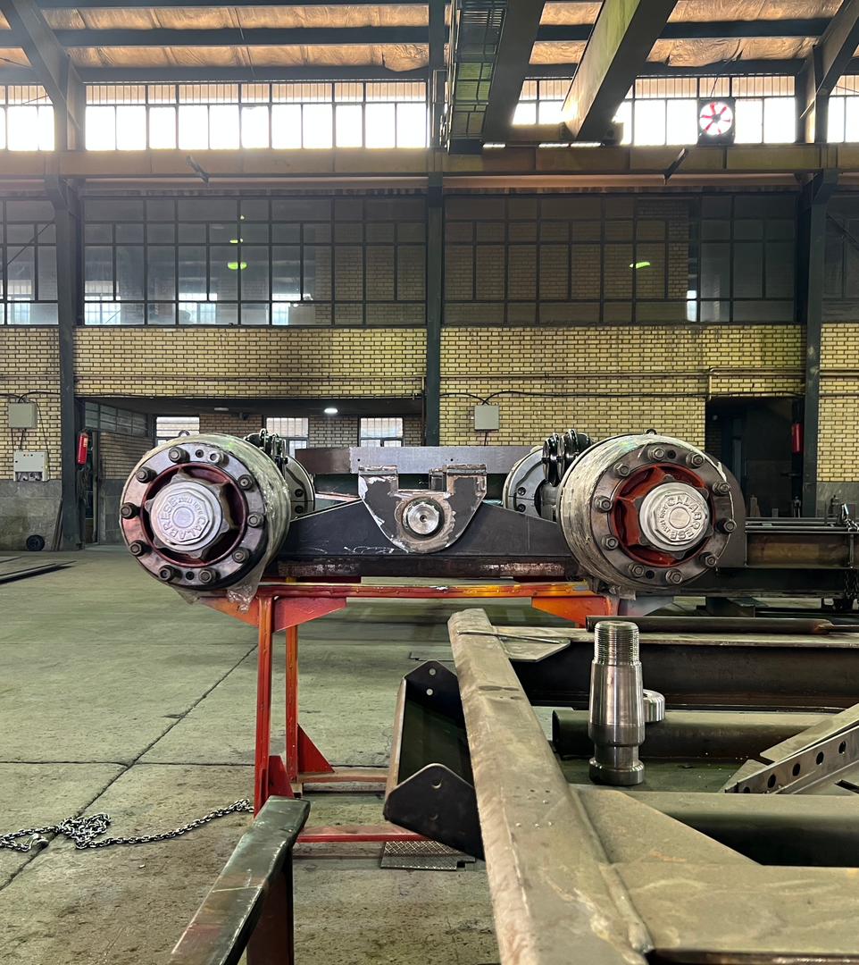 تولید و فروش تریلی کمرشکن ۳ محور لیماک در اراک